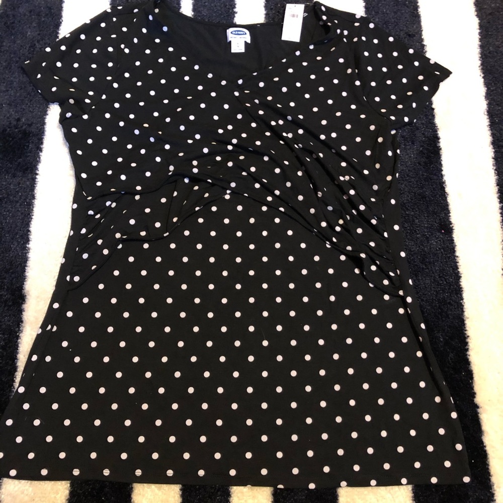 Maternity XL Polka Dot Shirt